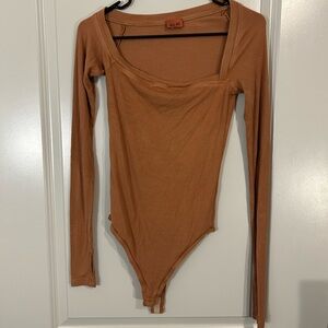Alix NYC asymmetrical/ one shoulder  Long Sleeve Bodysuit